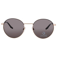 Converse Men's Rose Gold/Black Metal Full Rim Round Frame Sunglasses - CV107S 780 ,