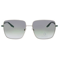 Converse Men's Silver/Admiral Elm Metal Full Rim Square Frame Sunglasses - CV109S 045 ,