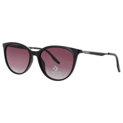 Converse Men's Black Acetate Full Rim Round Shape Frame Sunglasses - CV801S 001 ,