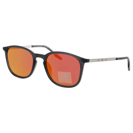 Converse Men's Crystal Dark Matter Acetate Full Rim Round Sunglasses - CV802S 014 ,