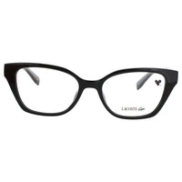 Lacoste L2983 N 001 Men's Black Cat Eye Shape Full Rim Frame Eyeglasses ,