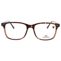 Lacoste L4002 219 Men's Havana/Cognac Square Shape Full Rim Frame Eyeglasses ,