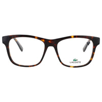 Lacoste Unisex Dark Havana Acetate Full Rim Square Frame Eyeglasses - L2933 N 230 ,