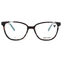 Nine West Men's Aqua Tortoise Acetate Full Rim Cat Eye Frame Eyeglasses - NW5218 450 ,