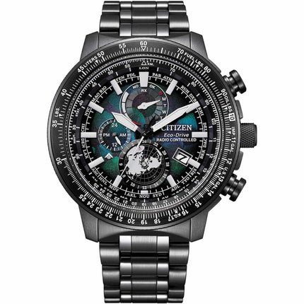 Citizen BY3005-56E Promaster Sky Limited Edition Men's Eco-Drive Watch World Time 46mm ,