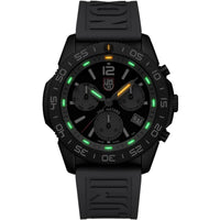 Luminox Pacific Diver Chronograph XS.3148 44mm Swiss Made Dive Watch, Graphite Grey ,