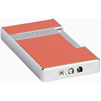 S.T. Dupont Slimmy 028006 Coral Lacquer Luxury Lighter, 9mm Thin, Torch Flame ,