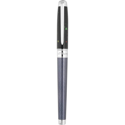 S.T. Dupont Line D Eternity Large Dragon Black Multifunction Pen 420027L, Gold Nib ,