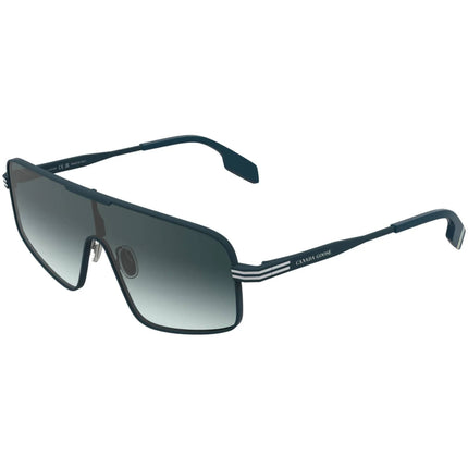 Canada Goose GC25502SE 424 Blue Gradient Shield Unisex Titanium Sunglasses 58-20-145 ,