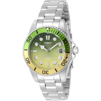 Invicta Pro Diver 50922 Women’s 34mm Steel Quartz Watch with Yellow Metal Dial, 100m ,
