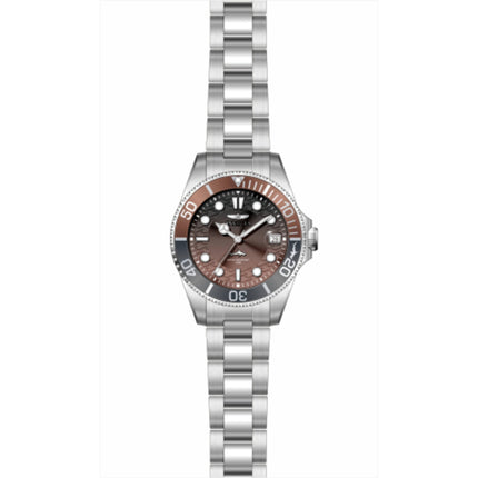 Invicta Pro Diver 50926 Women’s 34mm Steel Quartz Wristwatch, Brown Rootbeer Gradient ,