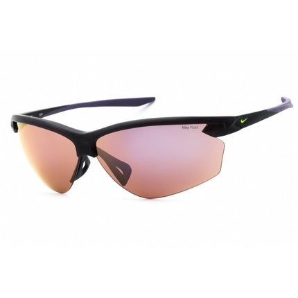 Nike Women's Sunglasses - Matte Cave Purple Half Rim Frame | NIKE VICTORY E DV2144 540 ,