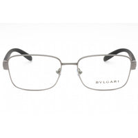 Bvlgari Men's Eyeglasses - Matte Gunmetal Full Rim Rectangular Frame | 0BV1113 195 ,