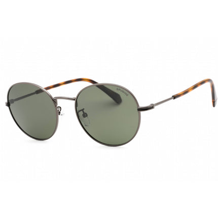 Polaroid Core Men's Sunglasses - Dark Ruthenium Round Frame | PLD 2093/G/S 0KJ1 UC ,