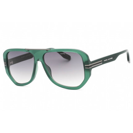 Marc Jacobs Men's Sunglasses - Green Plastic Pilot Shape Frame | MARC 636/S 01ED 9O ,