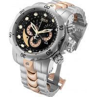 Invicta Men's Watch - Reserve Chrono Dark Blue and Black Dial Steel Bracelet | 45610 ,