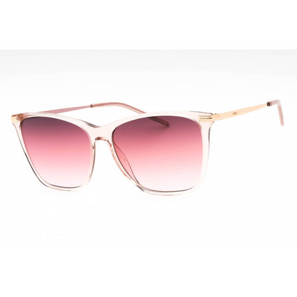 Hugo Boss Women's Sunglasses - Pink Gold Cat Eye Full Rim Frame | BOSS 1661/S 0S45 UQ ,