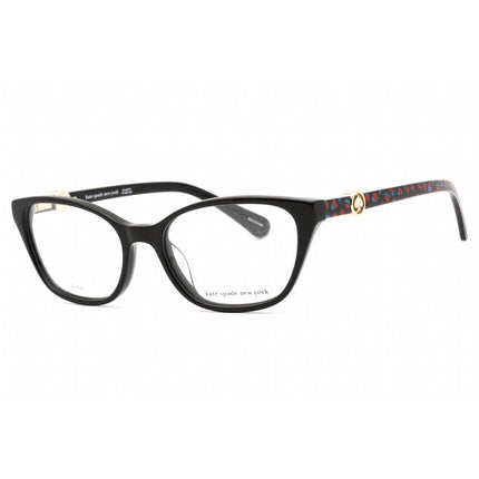 Kate Spade Women's Eyeglasses - Black Plastic Cat Eye Shape Frame | EMMALEE 0807 00 ,