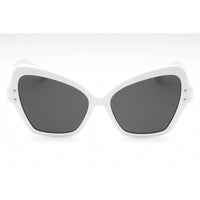 Dolce & Gabbana Women's Sunglasses - White Plastic Cat Eye Frame | 0DG4463 331287 ,