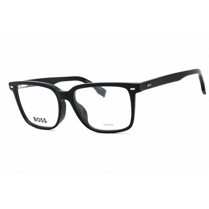 Hugo Boss Men's Eyeglasses - Black Plastic Square Full Rim Frame | BOSS 1480/F 0807 00 ,