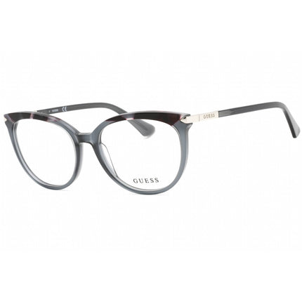 Guess Women's Eyeglasses - Grey/Other Plastic Full Rim Cat Eye Frame | GU2881 020 ,