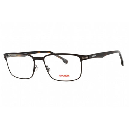 Carrera Men's Eyeglasses - Matte Brown Metal Rectangular Frame | CARRERA 285 04IN 00 ,
