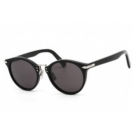Dior Men's Sunglasses - Shiny Black Plastic Round Full Rim | DIORBLACKSUIT R4U 01A ,