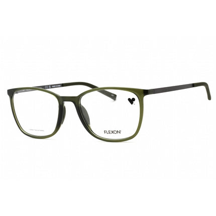 Flexon Men's Eyeglasses - Shiny Olive Acetate Rectangular Frame | FLEXON EP8013 310 ,