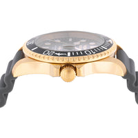 Invicta Men's Watch - Pro Diver Quartz Charcoal Dial Grey Silicone Strap | 47171 ,