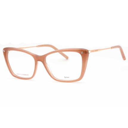 Carolina Herrera Women's Eyeglasses - Nude Glitter Full Rim Frame | HER 0155 0KON 00 ,