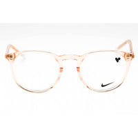 Nike Unisex Eyeglasses - Washed Coral Acetate Round Full Rim Frame | NIKE 7251 830 ,