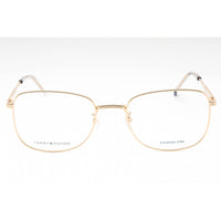 Tommy Hilfiger Men's Eyeglasses - Gold Metal Square Full Rim Frame | TH 2061/F 0J5G 00 ,