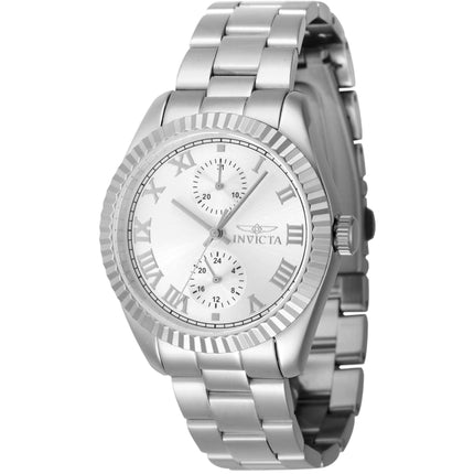 Invicta Women's Watch - Specialty Silver Tone Dial Stainless Steel Bracelet | 47435 ,