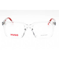 Hugo Men's Eyeglasses - Grey Red Plastic Square Shape Full Rim Frame | HG 1261 0268 00 ,