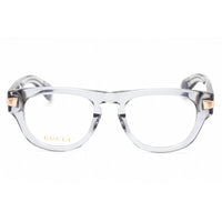 Gucci Men's Eyeglasses - Grey Full Rim Plastic Frame Transparent Lens | GG1519O 003 ,
