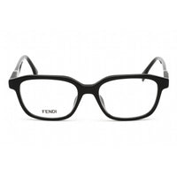 Fendi Men's Eyeglasses - Shiny Black Rectangular Shape Frame Clear Lens | FE50028I 001 ,