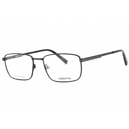 Liz Claiborne Men's Eyeglasses - Matte Black Metal Rectangular Frame | CB 249 003 ,
