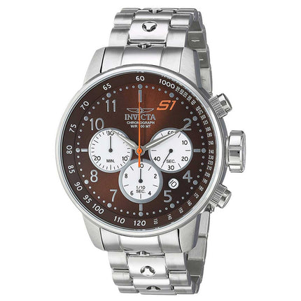 Invicta 23081 Men's Brown Dial Steel Bracelet Chrono Watch ,