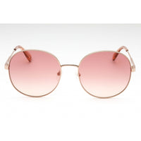 Longchamp Women's Sunglasses - Rose Gold Metal Round Full Rim Shape Frame| LO161S 703 ,
