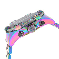 Invicta Men's Chronograph Watch - Bolt Silver & White Dial Iridescent Steel | 25520 ,