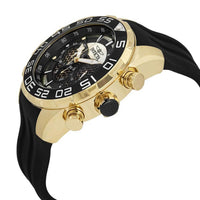 Invicta Men's Strap Watch - Speedway Chronograph Gold and Black Dial | 26301 ,