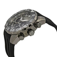 Invicta Men's Chronograph Watch - Speedway Black Silicone Strap Quartz | 26308 ,