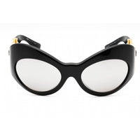 Versace Women's Sunglasses - Black/Light Grey Plastic Cat Eye Frame | 0VE4462 GB1/6G ,