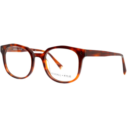 Kendall + Kylie Women's Eyeglasses - Tortoise Frame Demo Lens | KKO106 VIOLET 209 ,