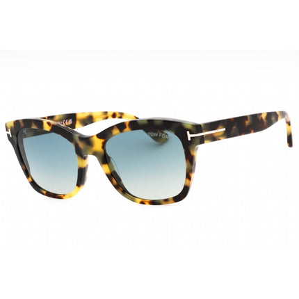 Tom Ford Women's Sunglasses - Colored Havana Acetate Cat Eye Full Rim | FT0614 55B ,