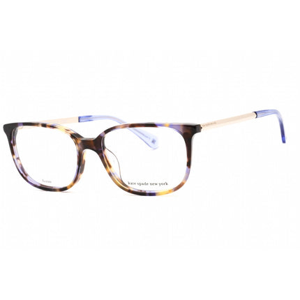 Kate Spade Women's Eyeglasses - Havana Blue Plastic Rectangular Frame | NATALIA XP8 ,