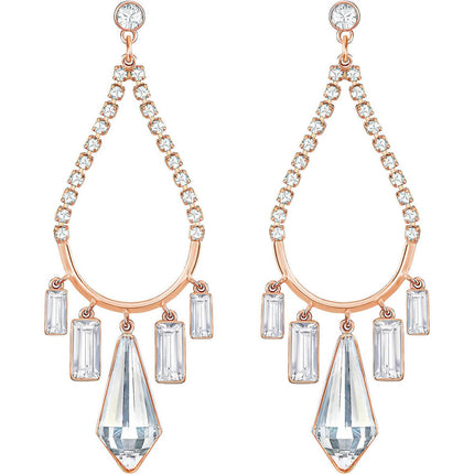 Swarovski Women's Pierced Earrings - Americas Talina, Rose Gold | 5292793 ,
