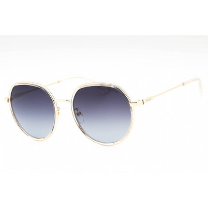 Polaroid Core Women's Sunglasses - Gold Oval Frame Grey Lens | PLD 4160/G/S/X 0J5G WJ ,