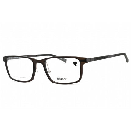 Flexon Men's Eyeglasses - Dark Grey Acetate Rectangular Frame | FLEXON EP8008 033 ,