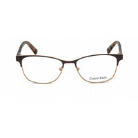 Calvin Klein Women's Eyeglasses - Brown Metal Cat Eye Full Rim Frame | CK19305 200 ,